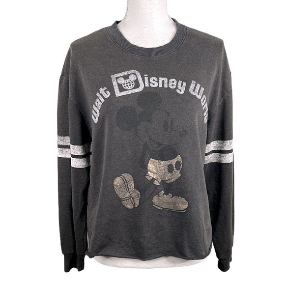 Disney Parks Walt Disney World Mickey Mouse Long Sleeve Top Size Large - Picture 1 of 7